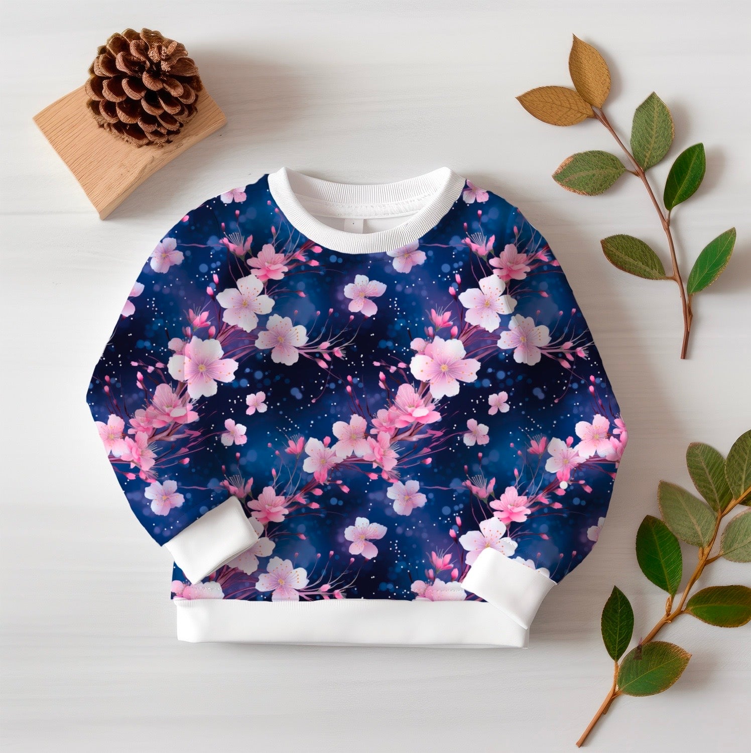 Dunkelblau Kirschblüte Dauervorbestellung